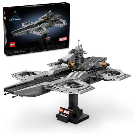 Lego Marvel 76295 The Avengers Helicarrier Revealed