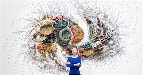 This artist creates large-scale ceramic sculptures inspired by the ...