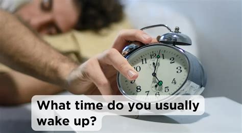 Qbot - What time do you usually wake up?