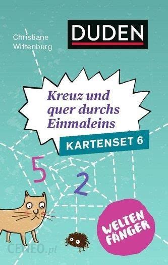 Weltenf Nger Kreuz Und Quer Durch S Einmaleins Kartenset