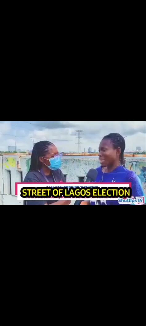 A Street Poll In Lagos On The 2023 Elections Video Politics Nigeria