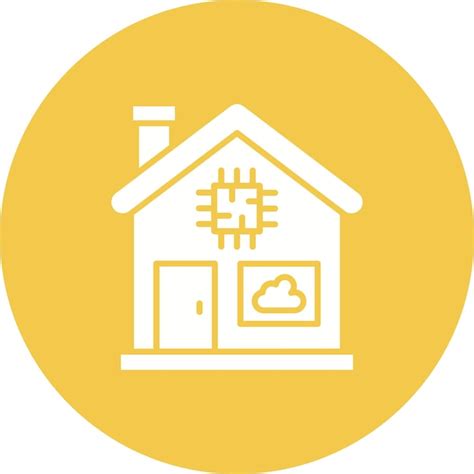 Premium Vector Smart House Icon