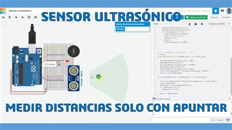 Circuito Del Sensor Ultrasónico Tutorial Arduino Tinkercad