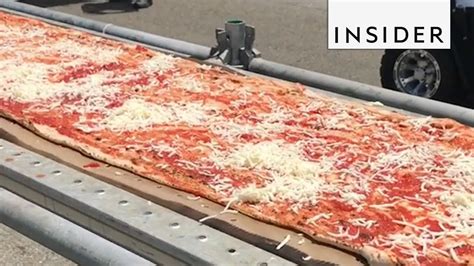 World S Longest Pizza Youtube