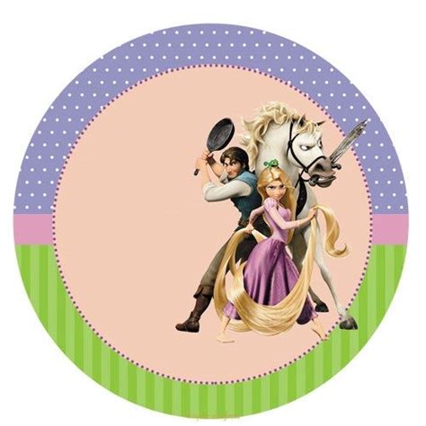 Kit De Rapunzel Para Imprimir Gratis Y Decorar Fiesta Festa Enrolados