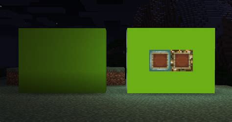 You Can Create Perfect Greenscreen By Placing Fully Green Map On A Light Source Block R Minecraft