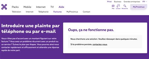 Facturation TV Box Pour Incluse Dans Le Pack EPIC COMBO Proximus Forum