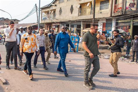 Kinshasa Guy Loando Et Nicolas Kazadi Visitent Les Sites Du Futur