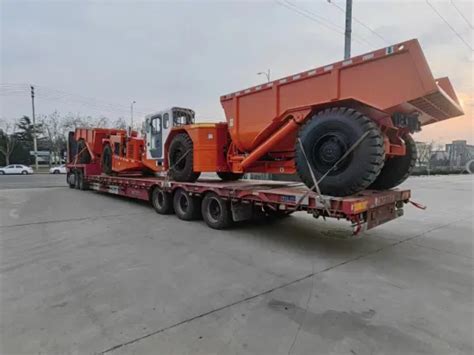 Tons Heavy Duty Underground Mining Dumper Truck With Volvo Engine