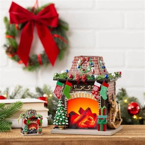 Holiday Hearth Fireplace Scentsy Warmer Limited Edition Holiday