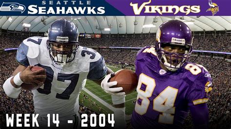 A Wild Ending In The Metrodome Seahawks Vs Vikings 2004 Nfl