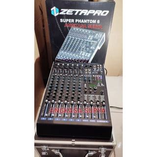 Jual Mixer Audio ZETAPRO SUPER PHANTOM 6 SUPER PHANTOM6 6 Channel 3