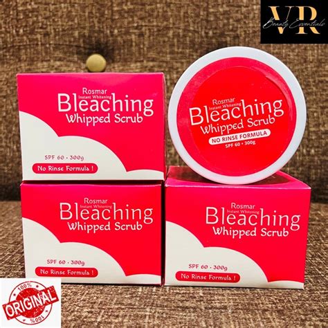 Rosmar Bleaching Whipped Scrub G Shopee Philippines