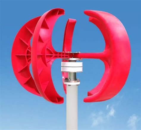 W W W V Red Lantern Wind Turbine Wind Generator Vertical