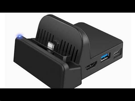 Ponkor Dock Station For N Switch Charging Dock 4K HDMI Adapter Travel