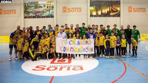 En Im Genes El Bm Soria Disputa Su Partido M S Solidario En Favor Del