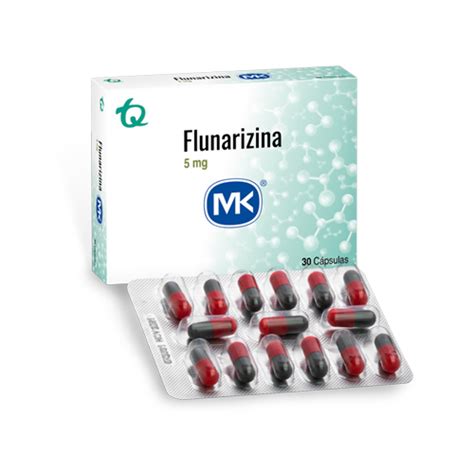 FLUNARIZINA 5 MG MK CAJA X 30 CAPS Farmavida Droguería Online