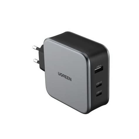 דקדה - UGREEN CD289 מטען לסלולר ולפטופ טעינה מהירה בחיבור כפול USB-C ...