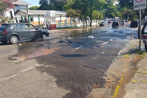 Rompimento De Rede Deixa Quatro Bairros Sem Gua Em Santa Cruz Gaz