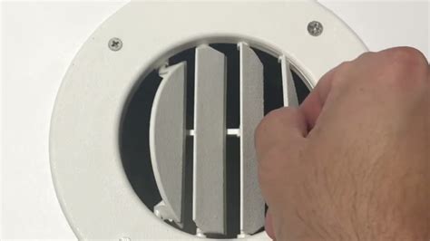 Opening Up Rv Air Conditioner Ducts And Adding Adjustable Vent Youtube