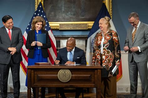 Mayor Adams Signs Two Bills To Promote Broad Based Economic Recovery In