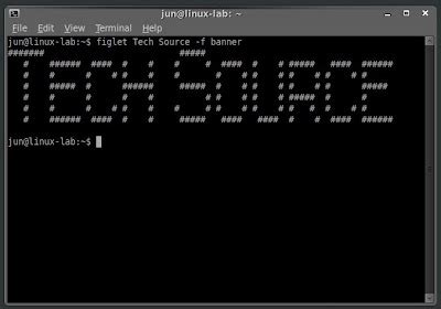 Create Cool Ascii Text Banners From The Linux Terminal Tech Source