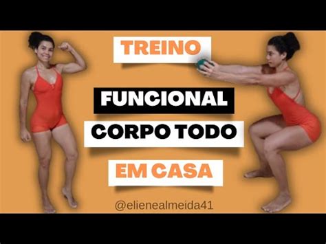 Treino Funcional Corpo Todo Em Casa Treinoemcasamesmo Musculacao