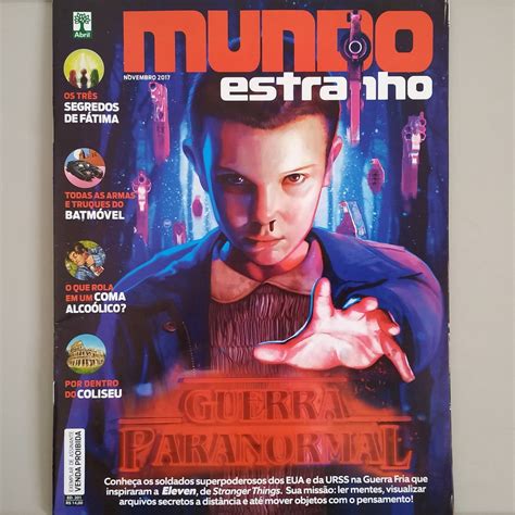 Revista Mundo Estranho Ed Nov Guerra Paranormal Shopee