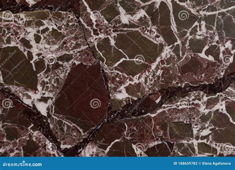 The Polished Red Marble Texture The Finishing Stone Stock Photo