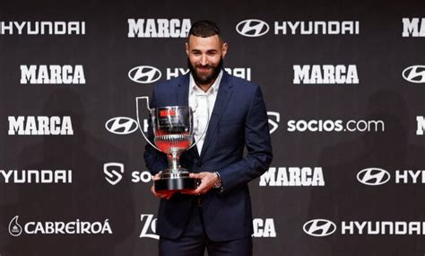 Karim Benzema Se Lleva El Premio Pichichi Al M Ximo Goleador Con Acento