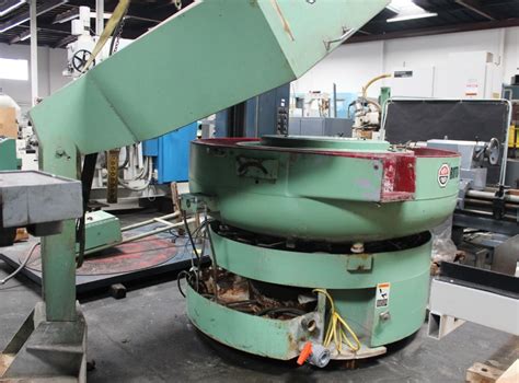 Used Sold Roto Finish Bowl Type Vibratory Finishing Mill 8 Cubic Feet