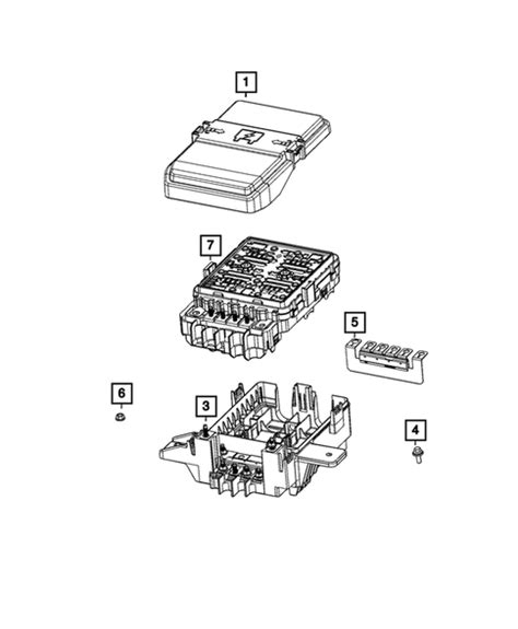 Power Distribution Fuse Block Junction Block Relays And Fuses For 2022 Jeep Grand Wagoneer