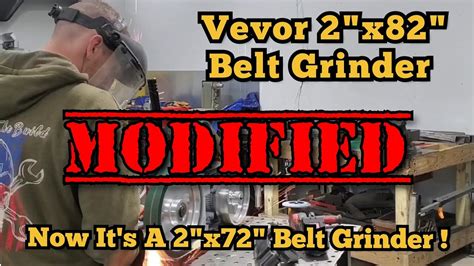 VEVOR 2 X72 BELT GRINDER MODIFICATION I Highly Recommend Doing This