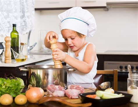 Niña Cocinando Dibujo Taller De Repostería Infantil Unidad Iii