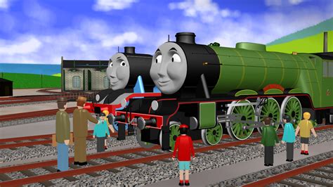 The Flying Scotsman And Gordon by Freddyfan0130 on DeviantArt