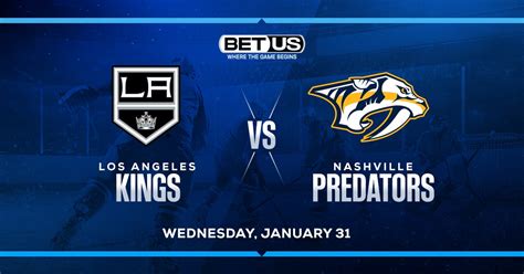 Kings Vs Predators Prediction Player Prop Pick And Betting Trends