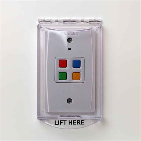 Wall Mounted Alert Button for Commercial Emergency Alert Applications