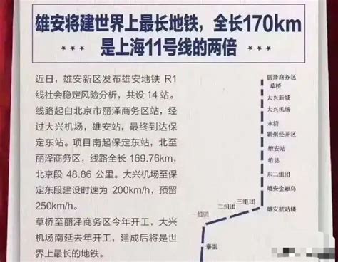 雄安地铁规划图雄安新区地铁 伤感说说吧