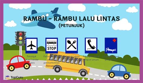 Rambu Rambu Lalu Lintas Petunjuk Materi Pelajaran Kelas SD TK