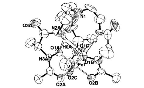 Crystal structure of 1 showing the atom numbering schemes. Selected ...