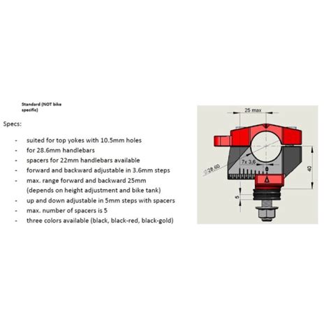 Pontets De Guidon Gilles Tooling Dgt R Glables Noir Kawasaki Z Rs