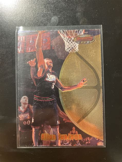 1997 98 Bowman S Best 38 Allen Iverson EBay