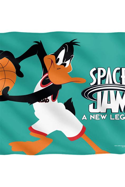 Space Jam - A New Legacy Daffy Mono Color - Pillow Case - ShopperBoard