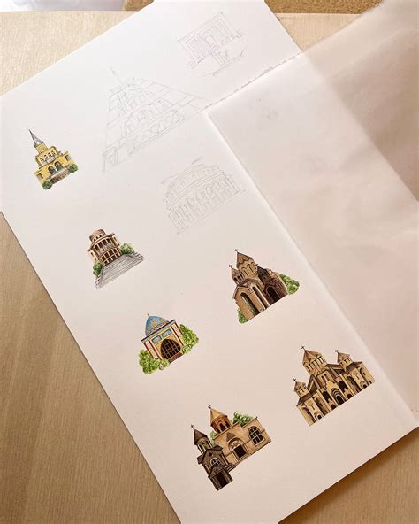 Guide map of Yerevan on Behance