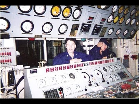 Engine Room Watch On A Coast Guard Cutter Uscgc Sherman First