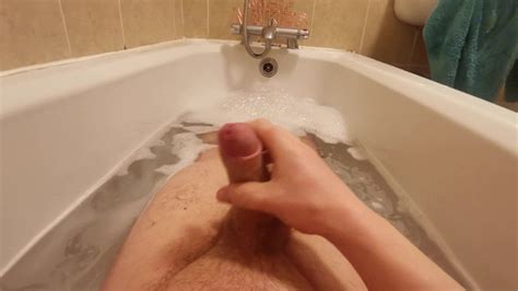 Hung British White Male Wanking In The Bath Talking Dirty Xhamster