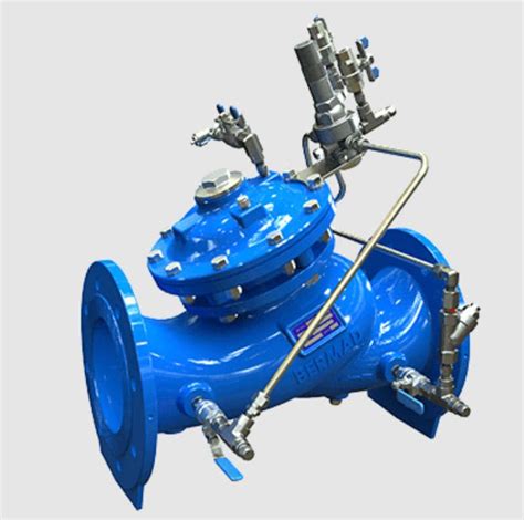 Diaphragm Valve Ww Bermad Cs Ltd Hydraulically Operated