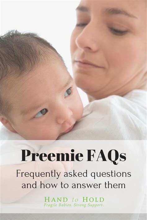 Preemie FAQs - Hand to Hold