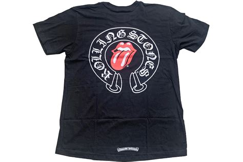 Chrome Hearts Rolling Stones T Shirt Black Cn