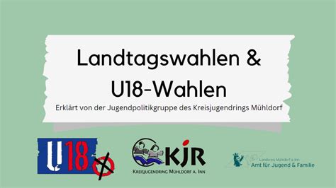 Landtags und U18 Wahl 2023 Kreisjugendring Mühldorf am Inn